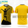 Mẫu áo giải leo núi CLB Bình Định màu vàng thiết kế LN10