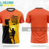 Mẫu áo thun leo núi CLB Lạng Sơn màu cam thiết kế đẹp LN37