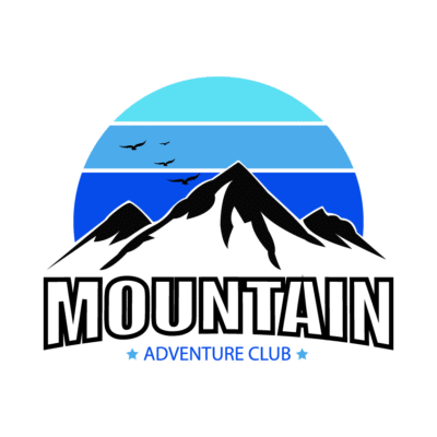 Mẫu logo leo núi, dã ngoại, hiking và trekking đẹp (10)