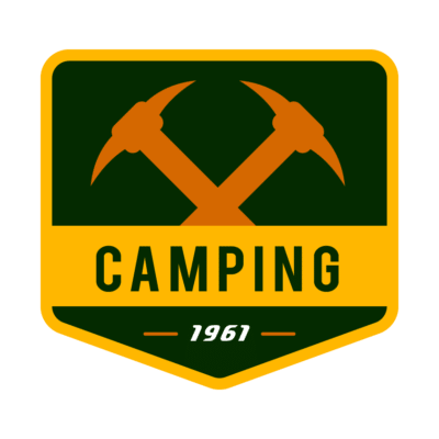 Mẫu logo leo núi, dã ngoại, hiking và trekking đẹp (109)
