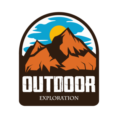 Mẫu logo leo núi, dã ngoại, hiking và trekking đẹp (12)