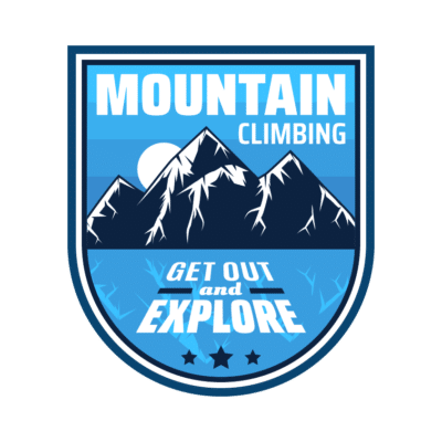 Mẫu logo leo núi, dã ngoại, hiking và trekking đẹp (126)