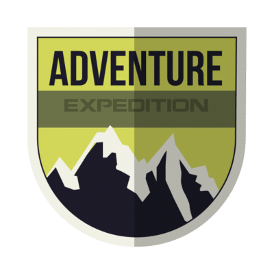 Mẫu logo leo núi, dã ngoại, hiking và trekking đẹp (142)