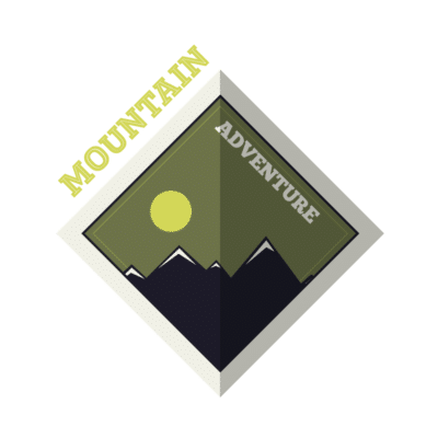 Mẫu logo leo núi, dã ngoại, hiking và trekking đẹp (143)