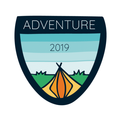 Mẫu logo leo núi, dã ngoại, hiking và trekking đẹp (201)