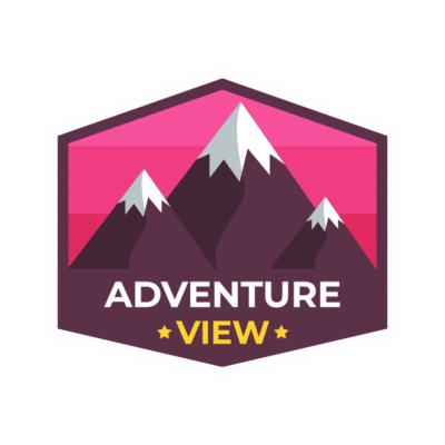 Mẫu logo leo núi, dã ngoại, hiking và trekking đẹp (249)