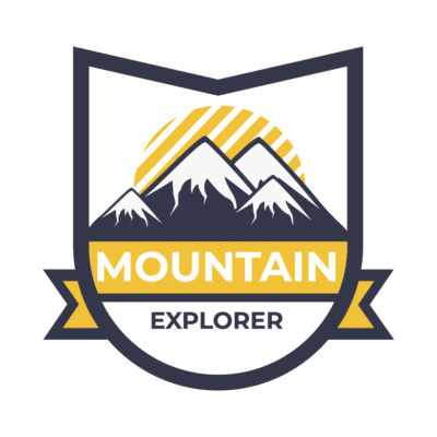 Mẫu logo leo núi, dã ngoại, hiking và trekking đẹp (26)