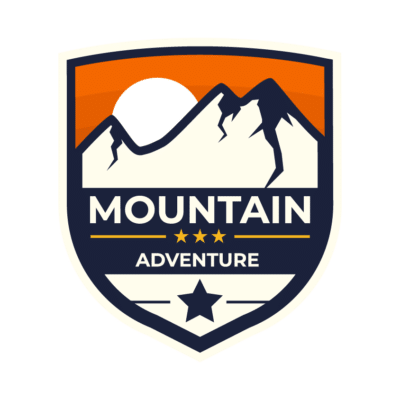 Mẫu logo leo núi, dã ngoại, hiking và trekking đẹp (33)
