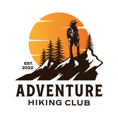 Mẫu logo leo núi, dã ngoại, hiking và trekking đẹp (46)