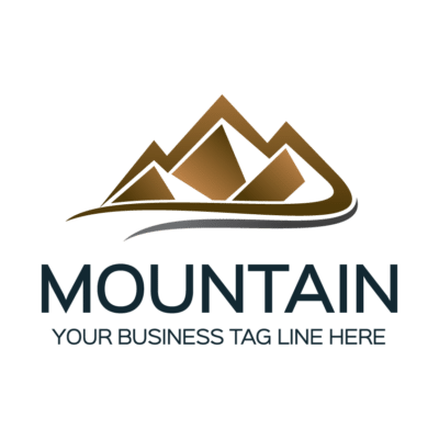 Mẫu logo leo núi, dã ngoại, hiking và trekking đẹp (51)