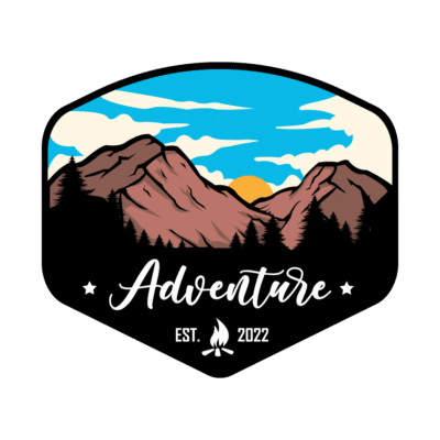 Mẫu logo leo núi, dã ngoại, hiking và trekking đẹp (8)